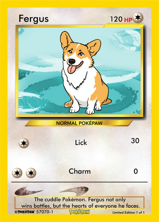 Find joy in every moment with your Corgi-Pokemon!