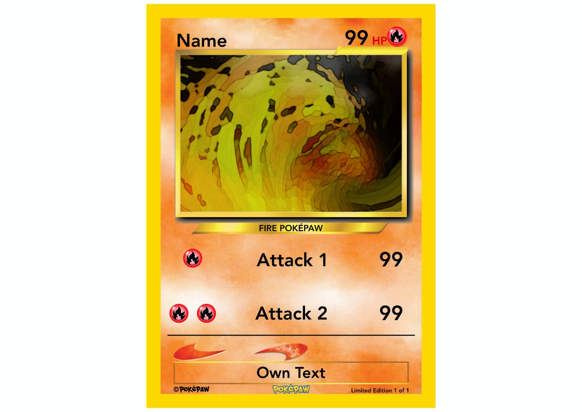 Portuguese water dog Poke Card PokePaw Portuguese water dog Poke Card PokePaw