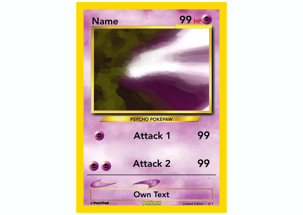 Angora cat Poke Card PokePaw Angora cat Poke Card PokePaw
